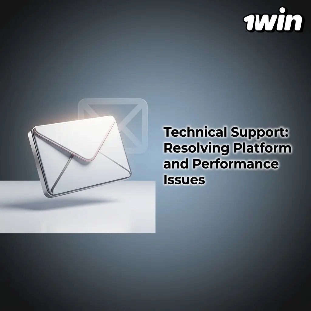 1win technical support team resolving platform performance issues via live chat and email channels