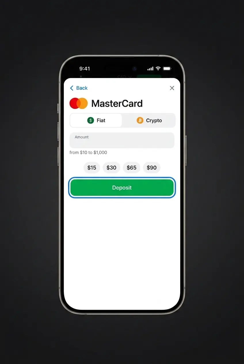Step-by-step guide showing how to claim a 1win bonus in Canada in four easy steps