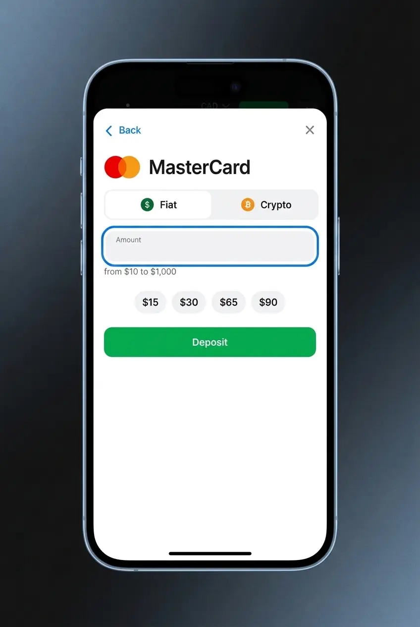 Step-by-step 1win deposit guide for Canadian players showing Interac, Visa, Mastercard, and crypto options