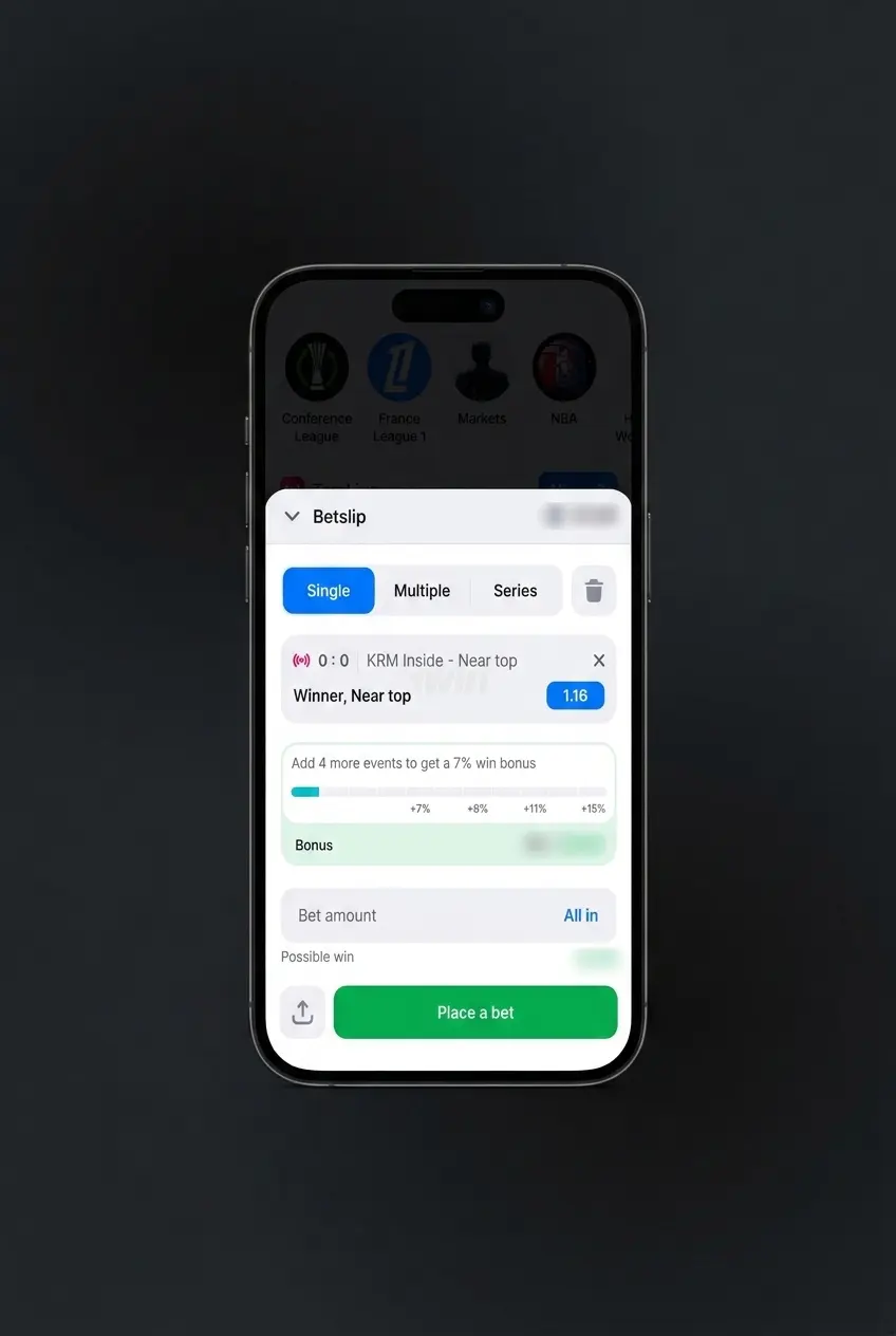 Step-by-step guide showing how to start football betting at 1win, from registration to placing your first bet in Canada