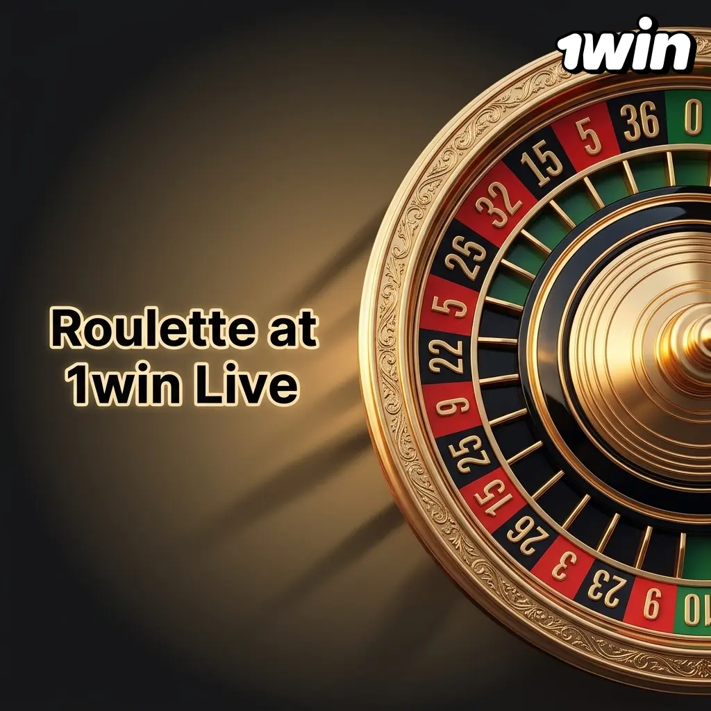Professional dealer spinning a live roulette wheel at 1win casino with betting options for Canadian players