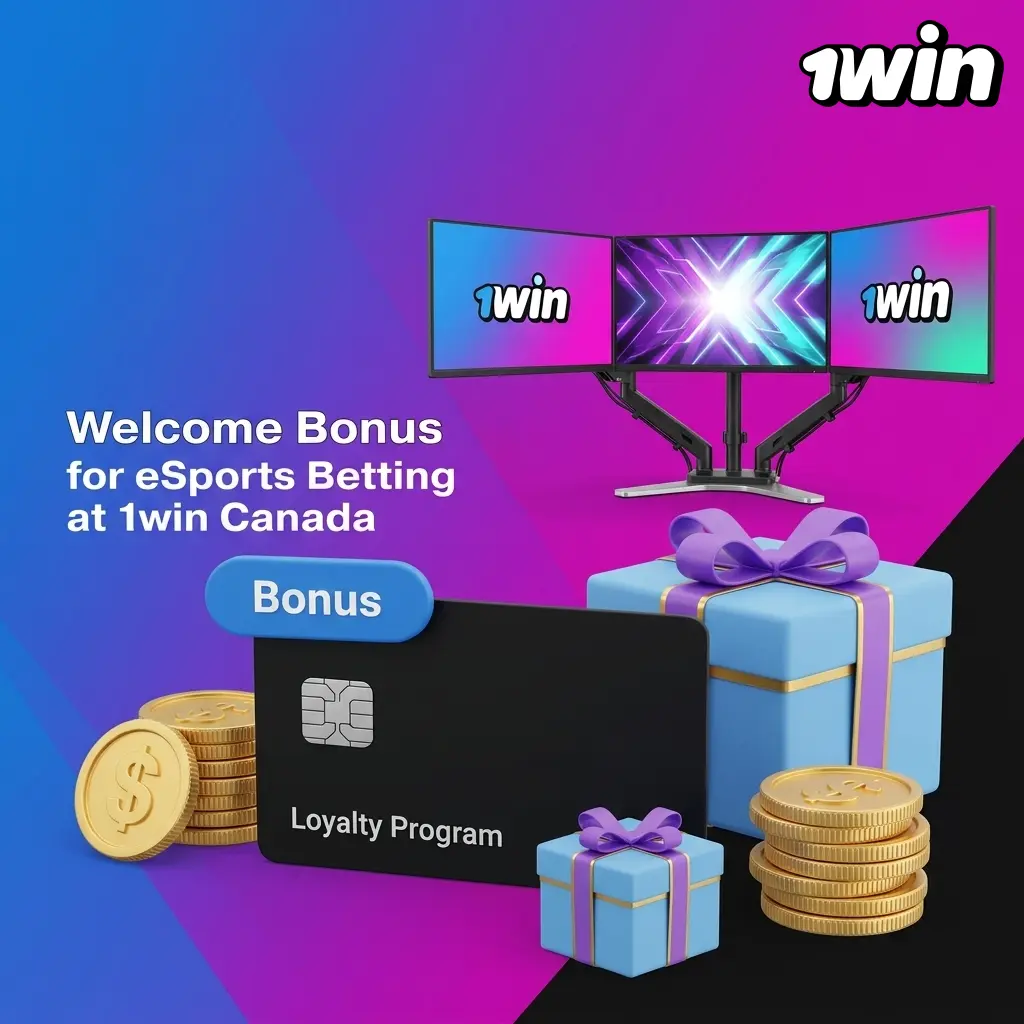 1win Canada welcome bonus 500% up to C$750 for new players to use on esports and sports betting markets