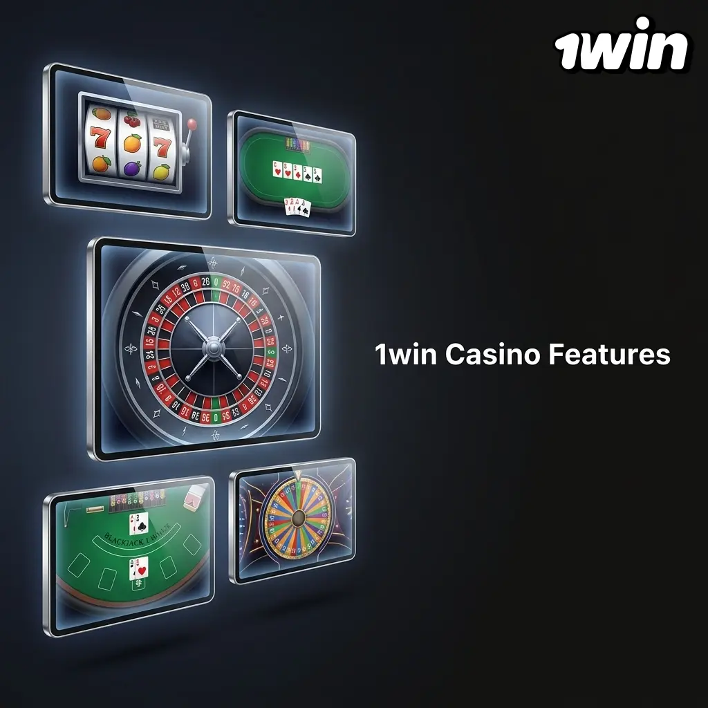 1win Casino Canada features: 500% bonus, Interac banking, 11000+ games, mobile app, and 24/7 live chat support