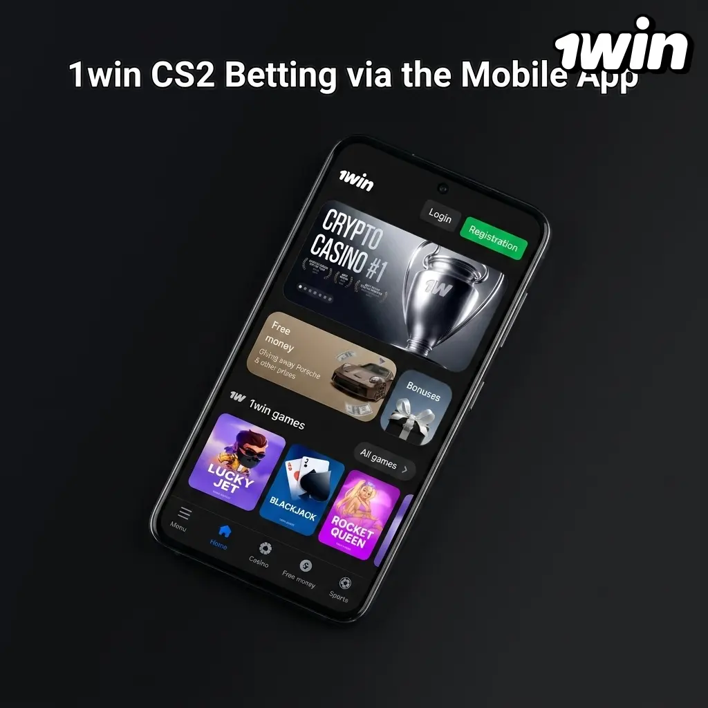 1win mobile app CS2 betting on Android and iOS with live markets, in-play stats, and CAD wagering