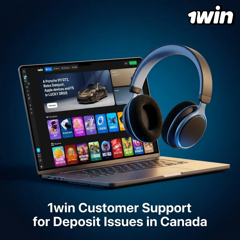1win Canada customer support channels for deposit issues including live chat, email, Telegram, and Help Centre