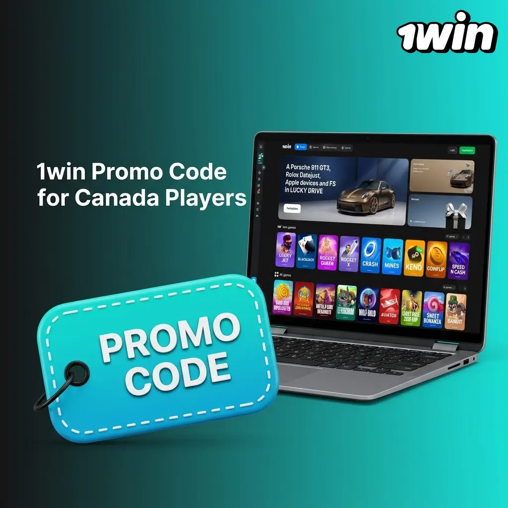 1win promo code for Canadian players boosting first deposit welcome bonus value during registration