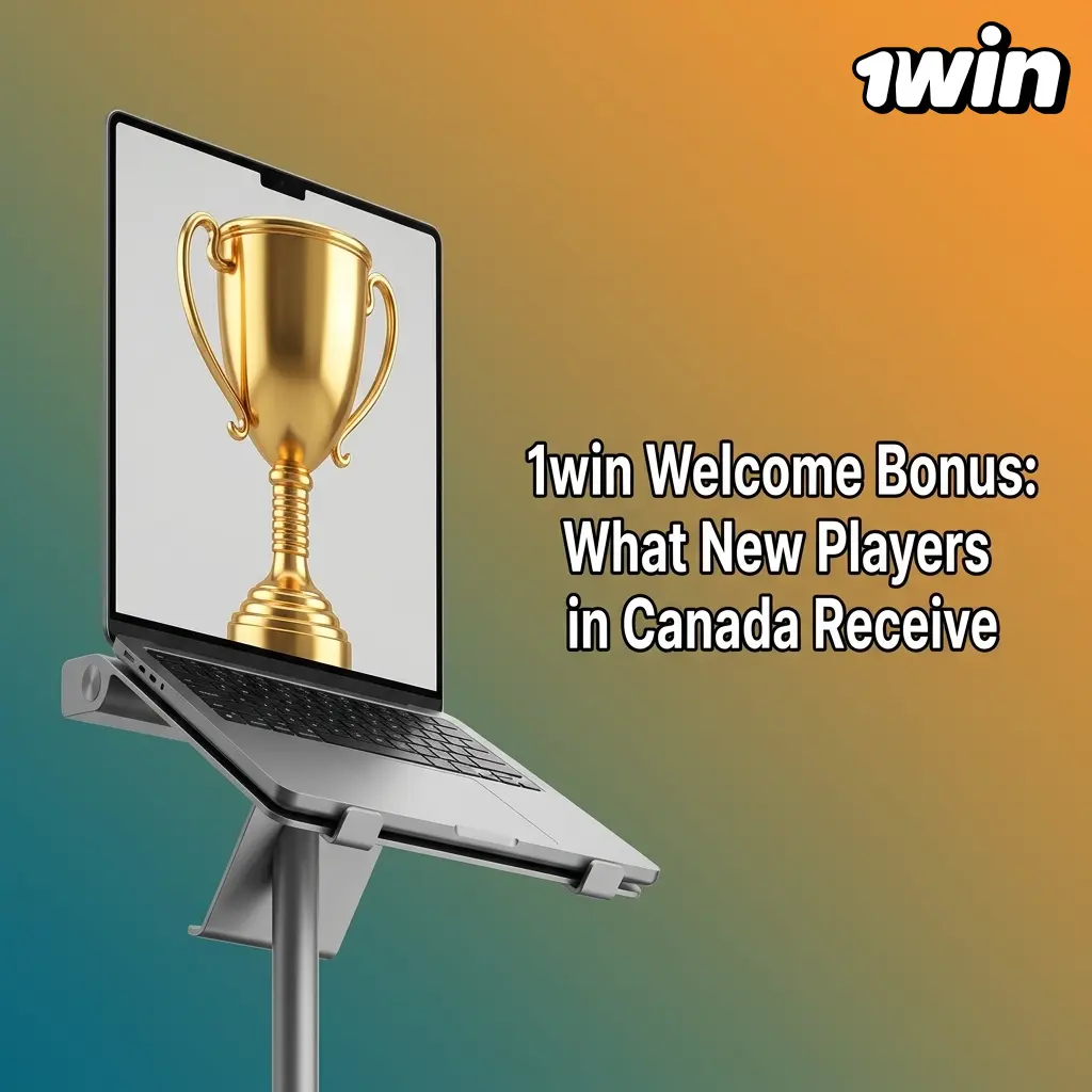 1win Canada welcome bonus table showing 500% first deposit bonus up to C$750 with 35x wagering requirement
