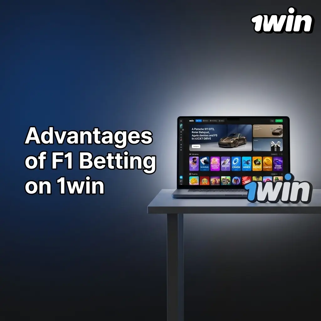 1win F1 betting platform showing motorsport markets, live odds, and CAD support for Canadian bettors