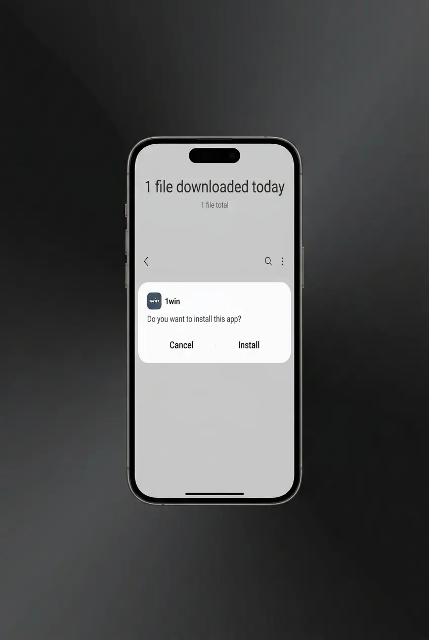 Step-by-step guide to download and install the 1win APK on Android in Canada, showing device requirements and supported models