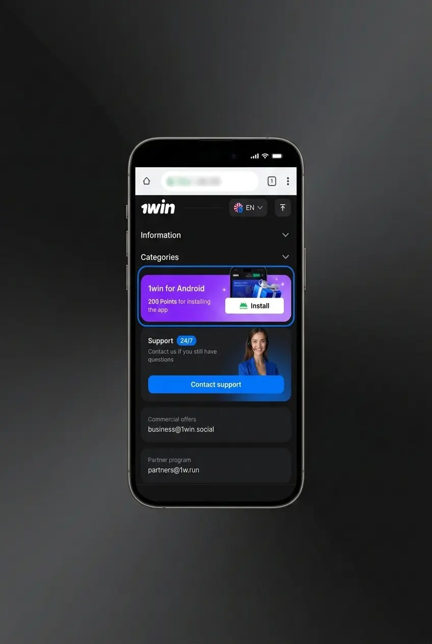 Step-by-step guide to download and install the 1win APK on an Android device in Canada
