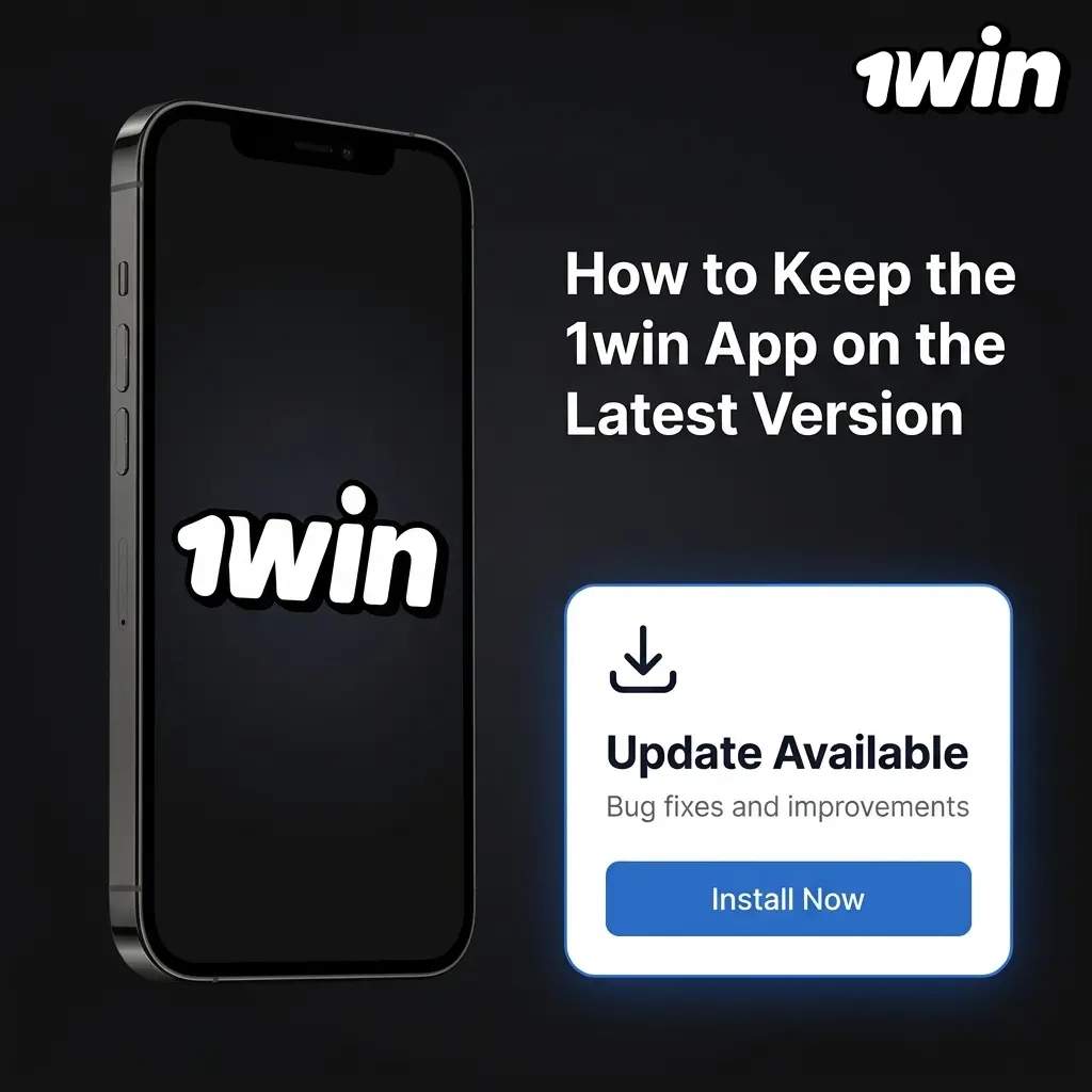 1win iOS PWA app automatically updating to the latest version with no manual App Store updates required