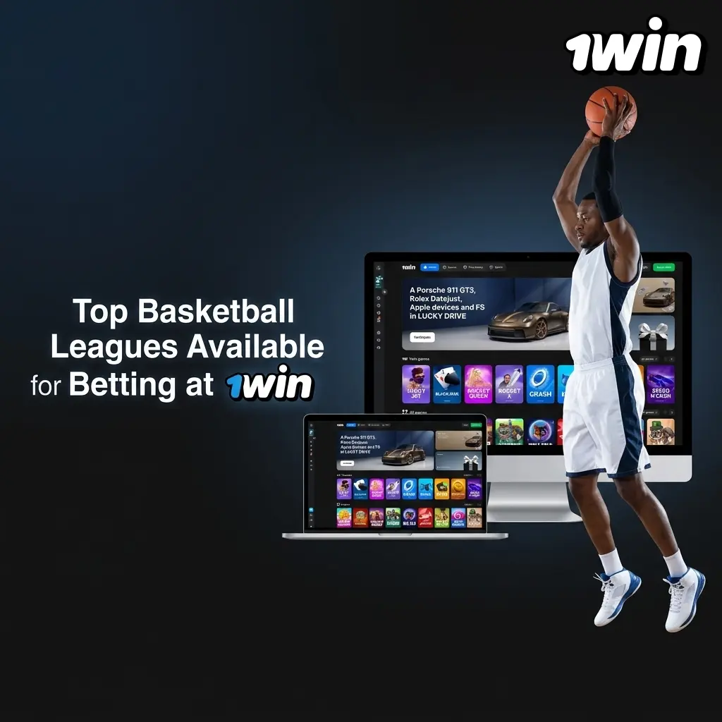 Basketball leagues available for betting at 1win including NBA, EuroLeague, NCAA, FIBA, NBL, ACB, and Turkish BSL